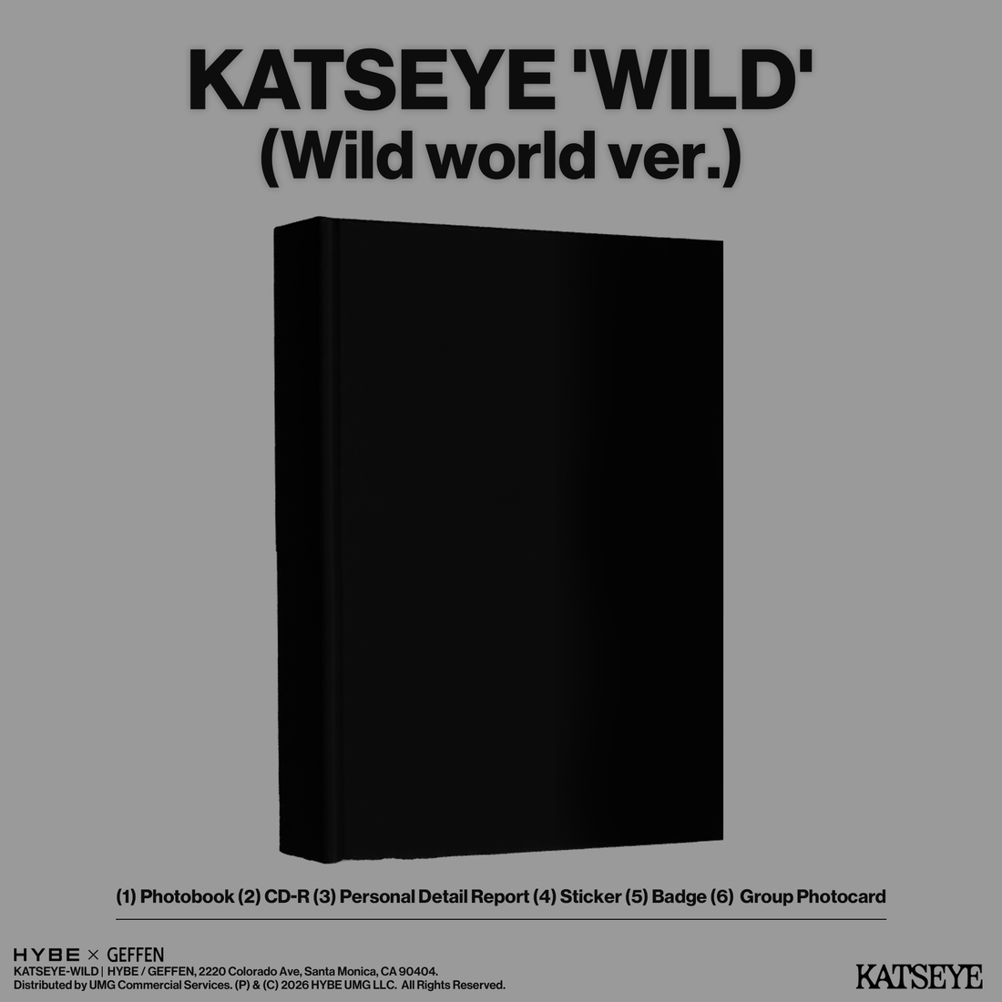 Katseye - Wild - CD (Wild World Ver.)