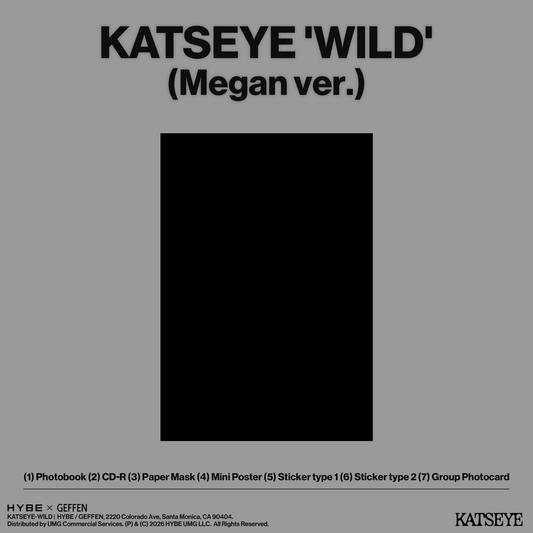 Katseye - Wild - CD (Megan Ver.)
