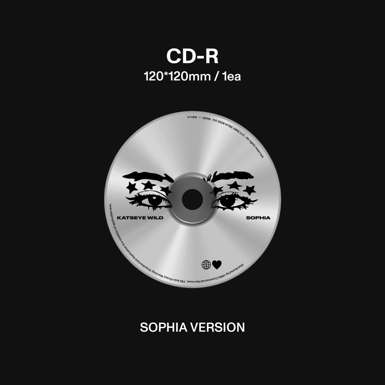 Katseye - Wild - CD (Sophia Ver.)