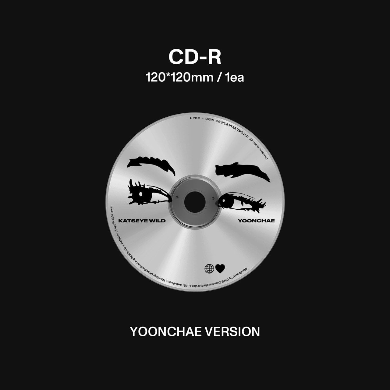 Katseye - Wild - CD (Yoonchae Ver.)