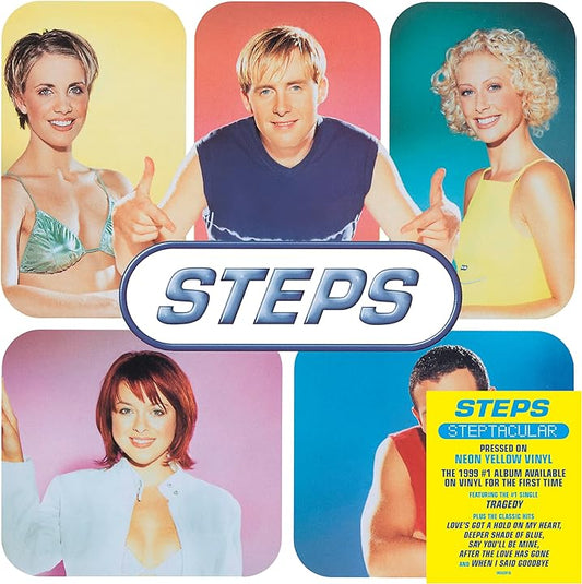 Steps - Steptacular - Neon Yellow 1LP