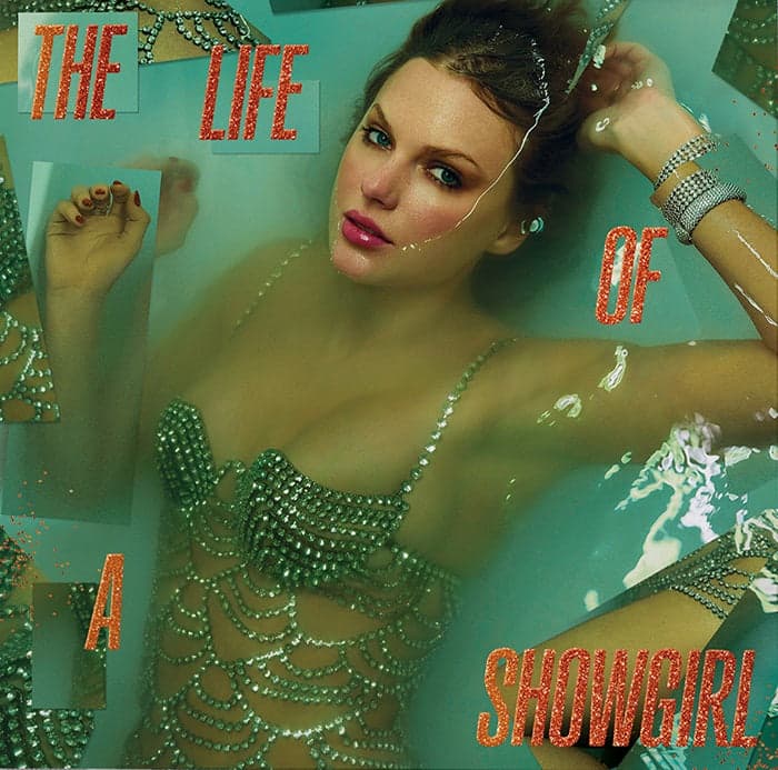 Taylor Swift - The Life of a Showgirl - Orange Glitter 1LP