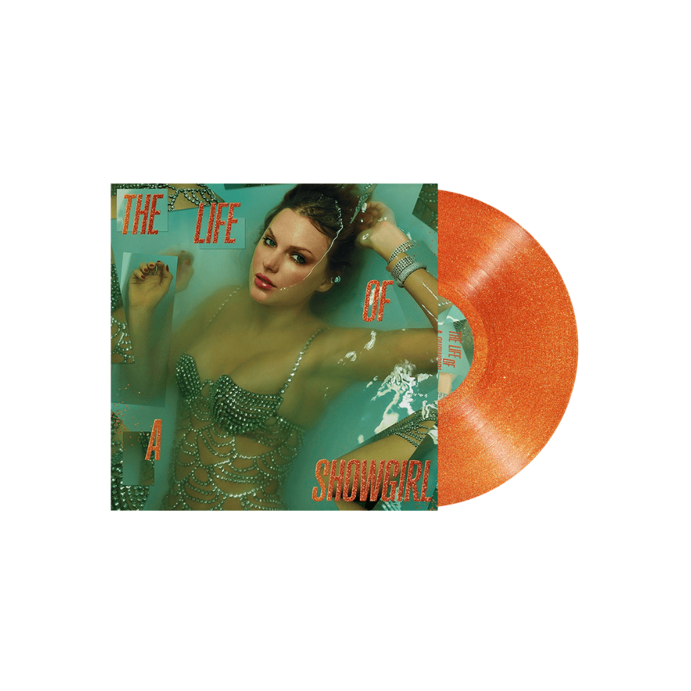 Taylor Swift - The Life of a Showgirl - Orange Glitter 1LP