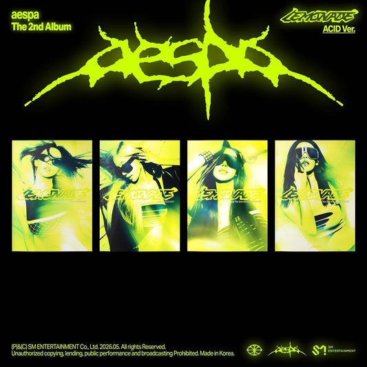 aespa - The 2nd Album 'LEMONADE' - CD (ACID Ver.)