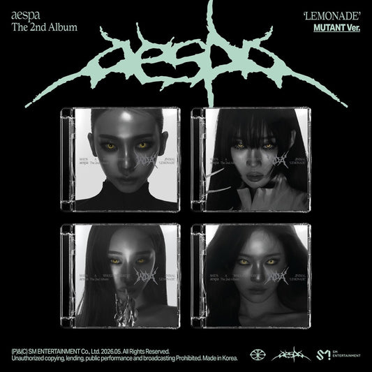 aespa - The 2nd Album 'LEMONADE' - CD (MUTANT Ver.)