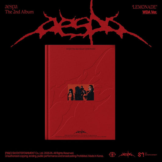 aespa - The 2nd Album 'LEMONADE' - CD (WDA Ver.)